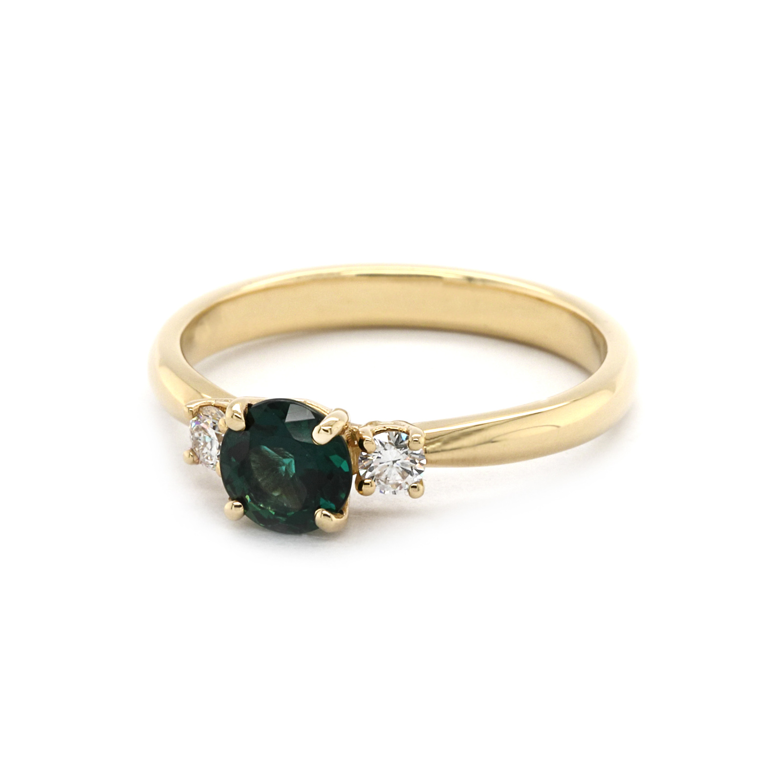Parti Sapphire and Diamond Ring - "Leveque"
